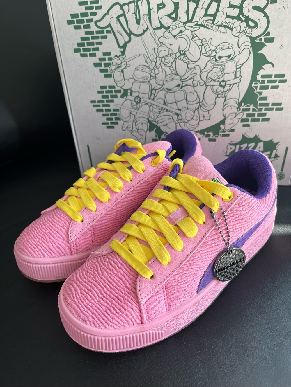 Children Unisex Shoes PUMA Kids Suede Xl 2 Teenage Mutant Ninja Turtles Big Kid